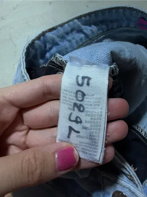 Edikted Light Wash Denim Mini Skirt small thumbnail 6