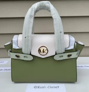 Michael Kors Carmen Medium Flap Satchel -Lt Sage Multi thumbnail 1