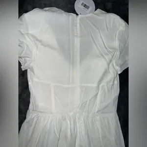Princess Polly Pasque Mini Dress in White Size 6 New with tags thumbnail 8