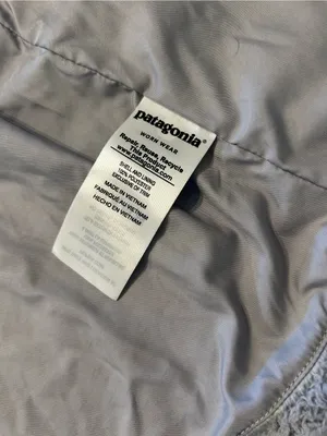 Patagonia Los Gatos Fleece Vest Women’s Medium Gray Full Zip Size M thumbnail 5