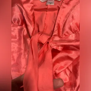 Victoria's Secret Silk slip Dress in Pink thumbnail 4