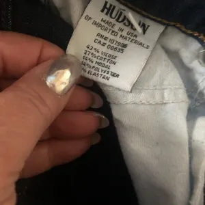 Hudson Hi Rise Blue Denim Skinny Stretch Ankle Jeans 25 thumbnail 5