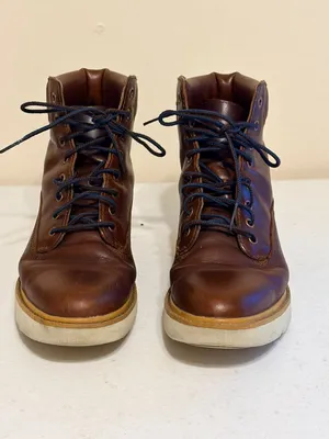 Women's Timberland Kenniston Brown Leather Ankle Boots Size 8 A18KE thumbnail 2