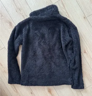 The North Face Fuzzy Zip-Up Jacket Black thumbnail 6