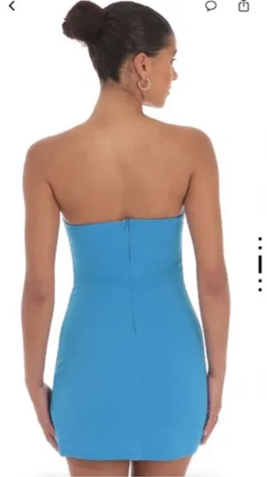 Lucy in the Sky Blue Mini Dress thumbnail 2