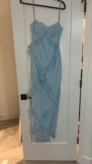 Oh Polly Maxi Dress Ruffle thumbnail 6