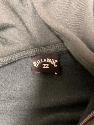 green oversized zip up billabong thumbnail 4