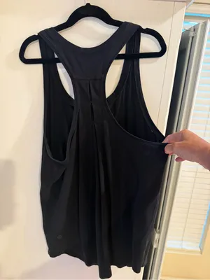 Lululemon black tank top! Size 4! thumbnail 2