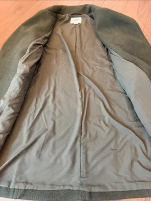 Old Navy Green Soft Brushed Long Moto Asymmetrical Zip Jacket Coat XS - C54-171 thumbnail 4