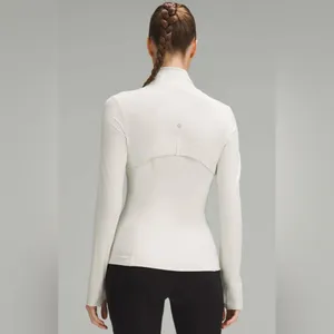 Lululemon NWT Define Jacket Nulu in Bone Color Size 10 Full Zipper thumbnail 2