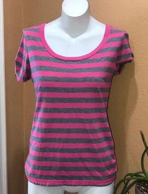 Aerie striped tee thumbnail 1