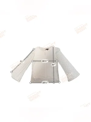 Banana Republic‎ Ivory Floral Lace Bell Sleeve Blouse Boho Romantic Small thumbnail 7