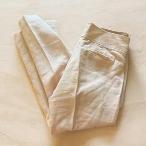 Banana Republic Pants Womens 6 Martin Fit Trouser light Pink 100% Linen thumbnail 1