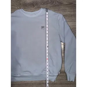 Fila Women Medium Light Blue Crewneck Sweatshirt Cotton Blend French Terry Retro thumbnail 7
