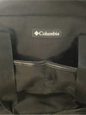 Columbia Diaper Bag Black Multiple Pockets thumbnail 2