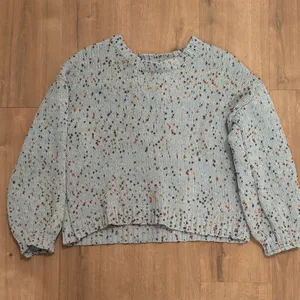 Speckled Knit Sweater Blue Size M thumbnail 2