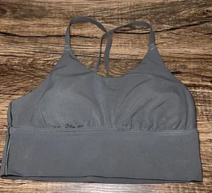 Aerie Offline Real Me Strappy Back Sports Bra, S thumbnail 1