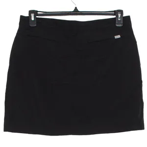 Eddie Bauer Skort Golf Tennis Academia Minimalist Preppy Old Money Nylon Black 8 thumbnail 5