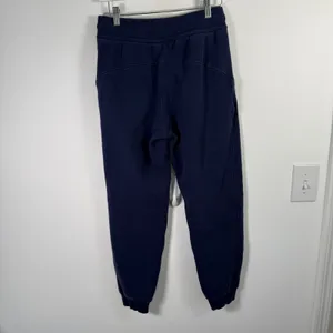 Lululemon‎ Scuba Hi Rise Jogger Sweatpants Navy Blue Comfort Lounge Womens 6 thumbnail 5