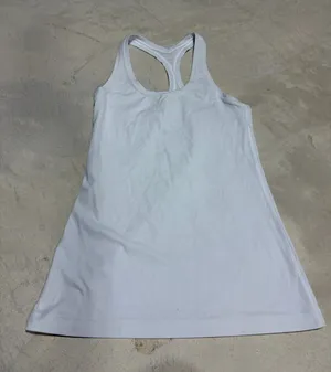 Lululemon White Racerback Tank Top thumbnail 1
