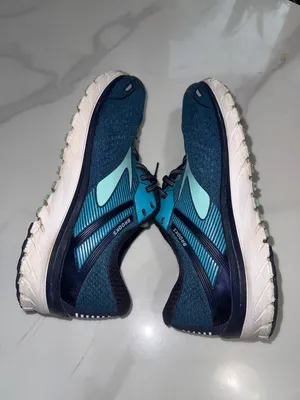 Brooks Teal and Navy Women's Running Shoes thumbnail 7