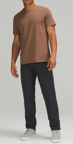 Lululemon Men's ABC Classic-Fit 5 Pocket Pant Warpstreme Obsidian Size: 33 thumbnail 1