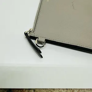 Kate Spade Women's Light Grey Zip Closure Pouch Wristlet Size Large thumbnail 4