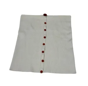 Button Tube Top White thumbnail 1