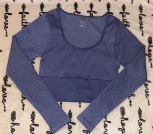 Aerie OFFLINE  Seamless Ribbed Crop Top thumbnail 2