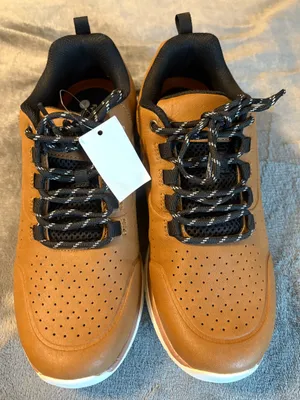 Falls Creek Men's Casual Lace-Up Sneakers in Juno Brown Size 9 thumbnail 5