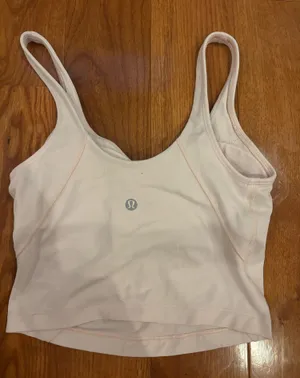 Lululemon size 2 align top baby pink thumbnail 1