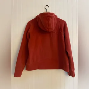 LULULEMON Loungeful Hoodie Sweatshirt Pullover Fleece in Red Rock Size 6 thumbnail 8