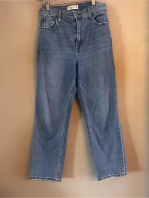 ABERCROMBIE Ankle‎ Straight Ultra HR Jeans - Curve Love thumbnail 2