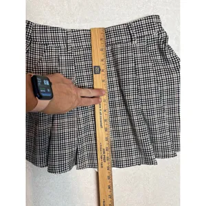 Hollister Ultra High-Rise Houndstooth Plaid Skort y2k preppy Academia thumbnail 8