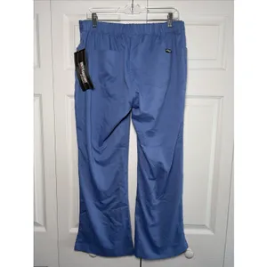 Grey's Anatomy 4232P Drawstring Scrub Pants Womens Size MP‎ Ciel Blue Barco New thumbnail 3