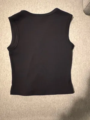 H&M Top Tank Black thumbnail 2