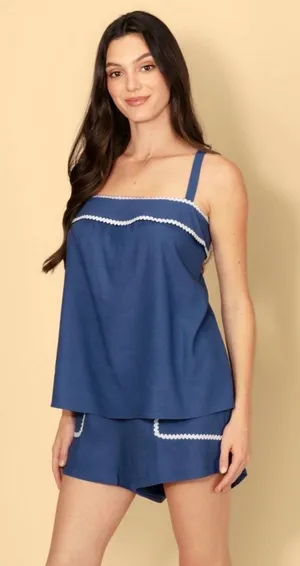 Solid & Striped Matching Set thumbnail 1