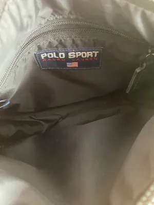 Polo by Ralph Lauren Olive & Black Polo Sport Crossbody Messenger thumbnail 4