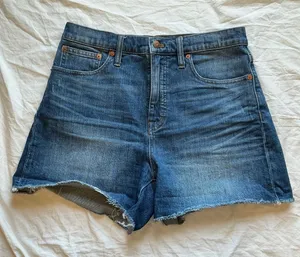 Madewell High Rise Denim Shorts W29 Medium Wash thumbnail 1