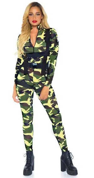 NEW Leg Avenue Pretty Paratrooper Army Costume Size XL thumbnail 1