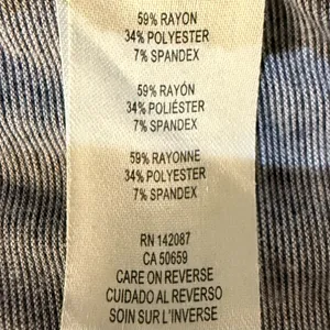 Simply Noelle Women’s Gray 3/4 Sleeve Tunic Size S/M (8-10) thumbnail 10