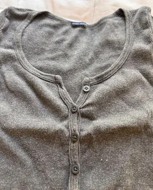 Grey Brandy Melville Top thumbnail 2