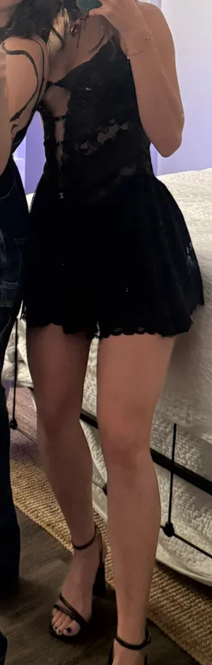 outcast ASTRA MINI DRESS BLACK dress thumbnail 5