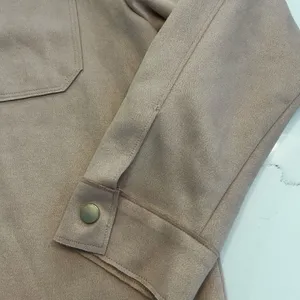 Zara Pink Utility Jacket with Crew Neckline NWOT LARGE thumbnail 4