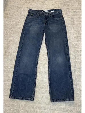 Levi's 550 Relaxed Fit medium wash straight leg denim jeans Size 29x29 thumbnail 1