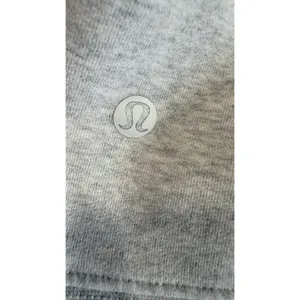 Lululemon Pullover Hoodie Heathered Core Ultra Light Grey Cropped Size 2 thumbnail 5