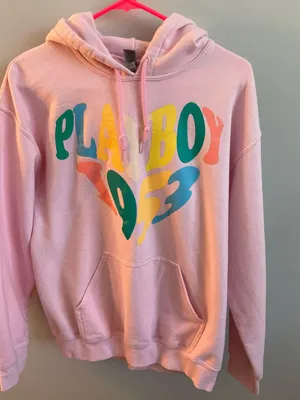 Pink Playboy 1953 Hoodie nwot thumbnail 1