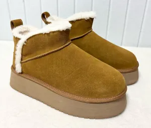 Koolaburra by UGG Women's Ultra Mini Platform Chestnut'‎ 1158590W-CHE size 7 thumbnail 1