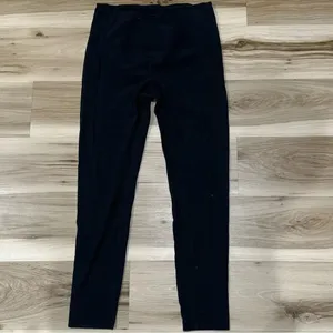 Zyia Active Black Ribbed Seamless 7/8 Leggings Black Women’s XL 16/18 thumbnail 2