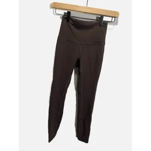 Lululemon Wunder Train Tight Womens‎ 2 Brown Earth High Rise 25 Yoga Athletic thumbnail 3